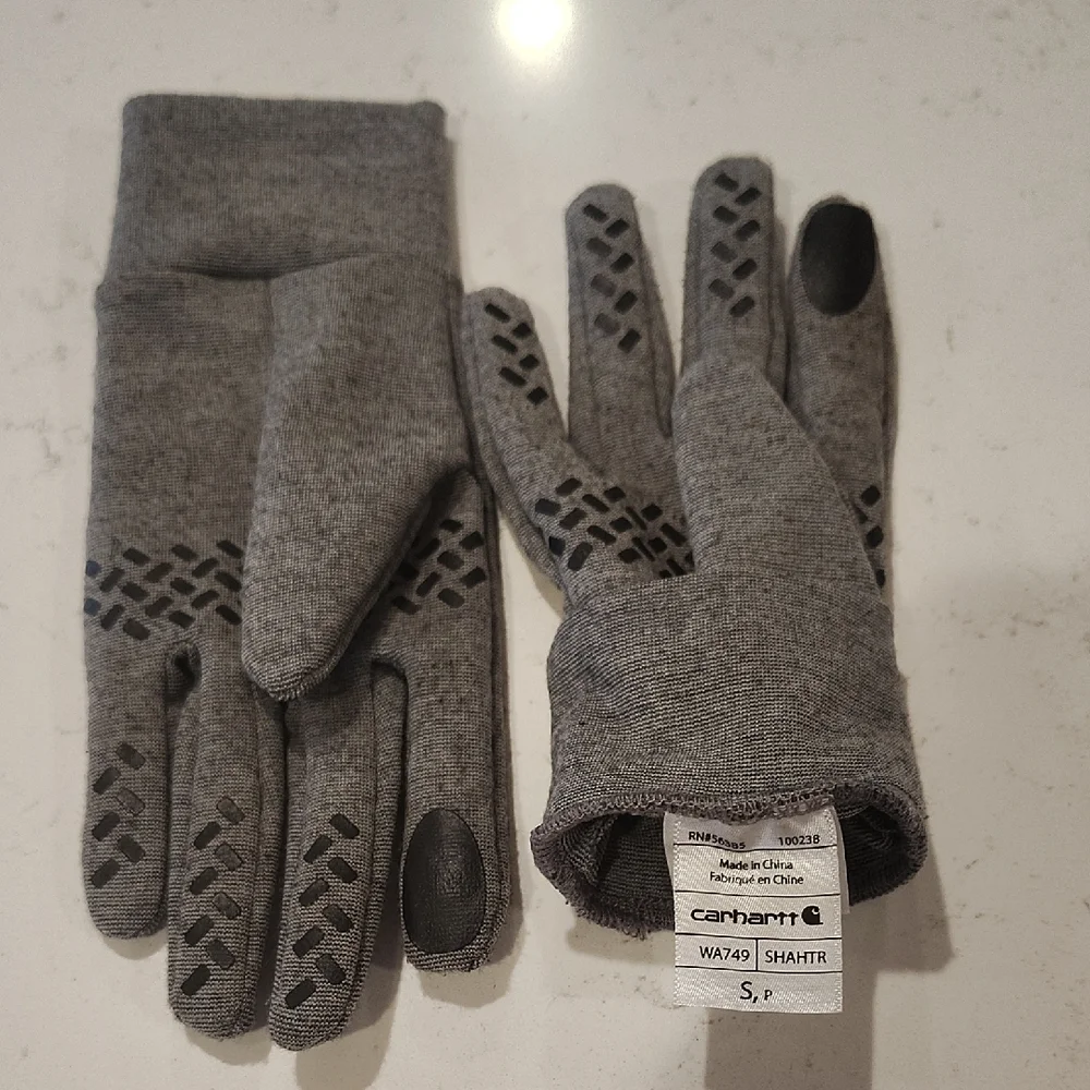 Carhartt Heather Gray Winter Gloves - Picture 3 of 5